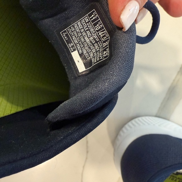 Skechers Men's Navy Slip-Ins Extra Wide Fit Go Run Gym Shows, Size 11 Wide - Picture 5 of 7